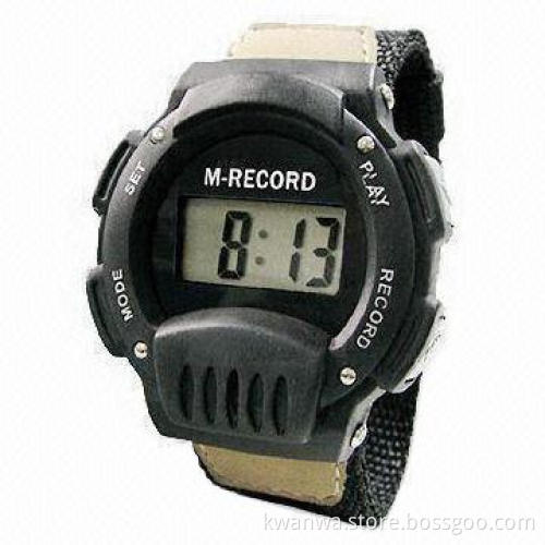 Digital Watch with Nine Seconds Recording Function, CE Mark